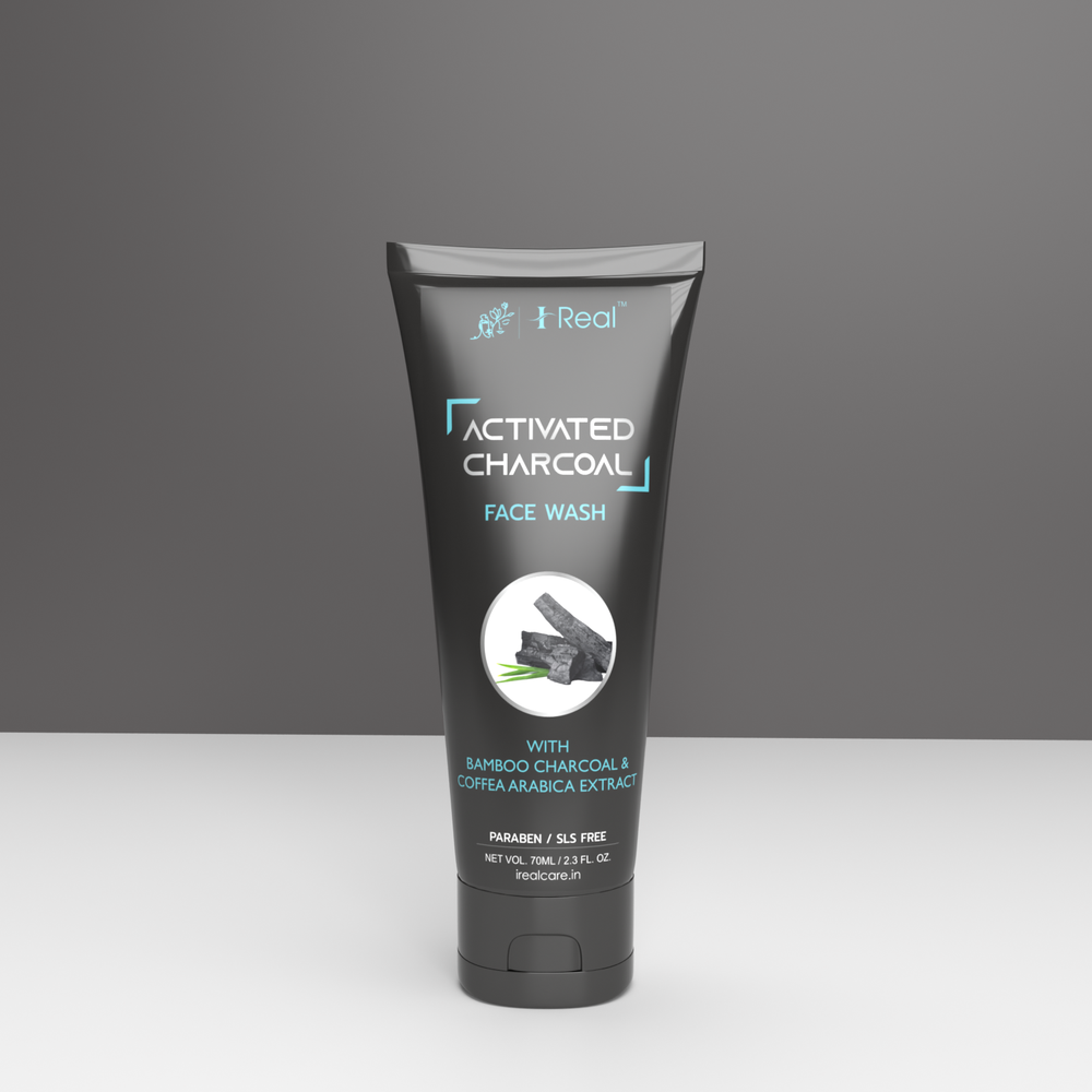 ACTIVATED CHARCOAL FACEWASH WITH COFFEA ARABICA EXTRACT 70 ML